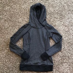 Gray Lululemon Athletic Hoodie Sweatshirt Size 6